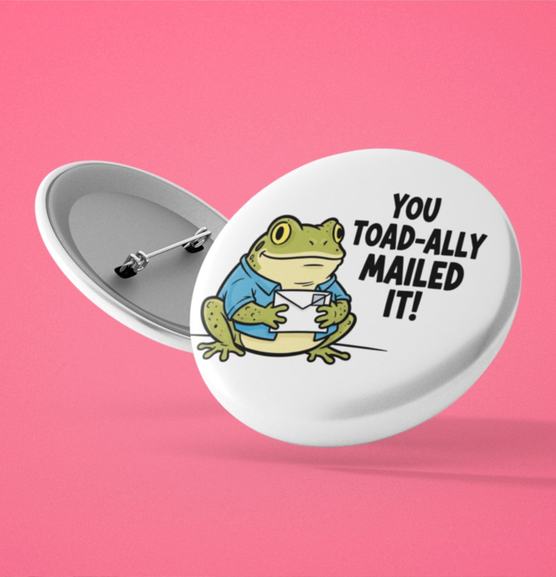 Pin Back Buttons