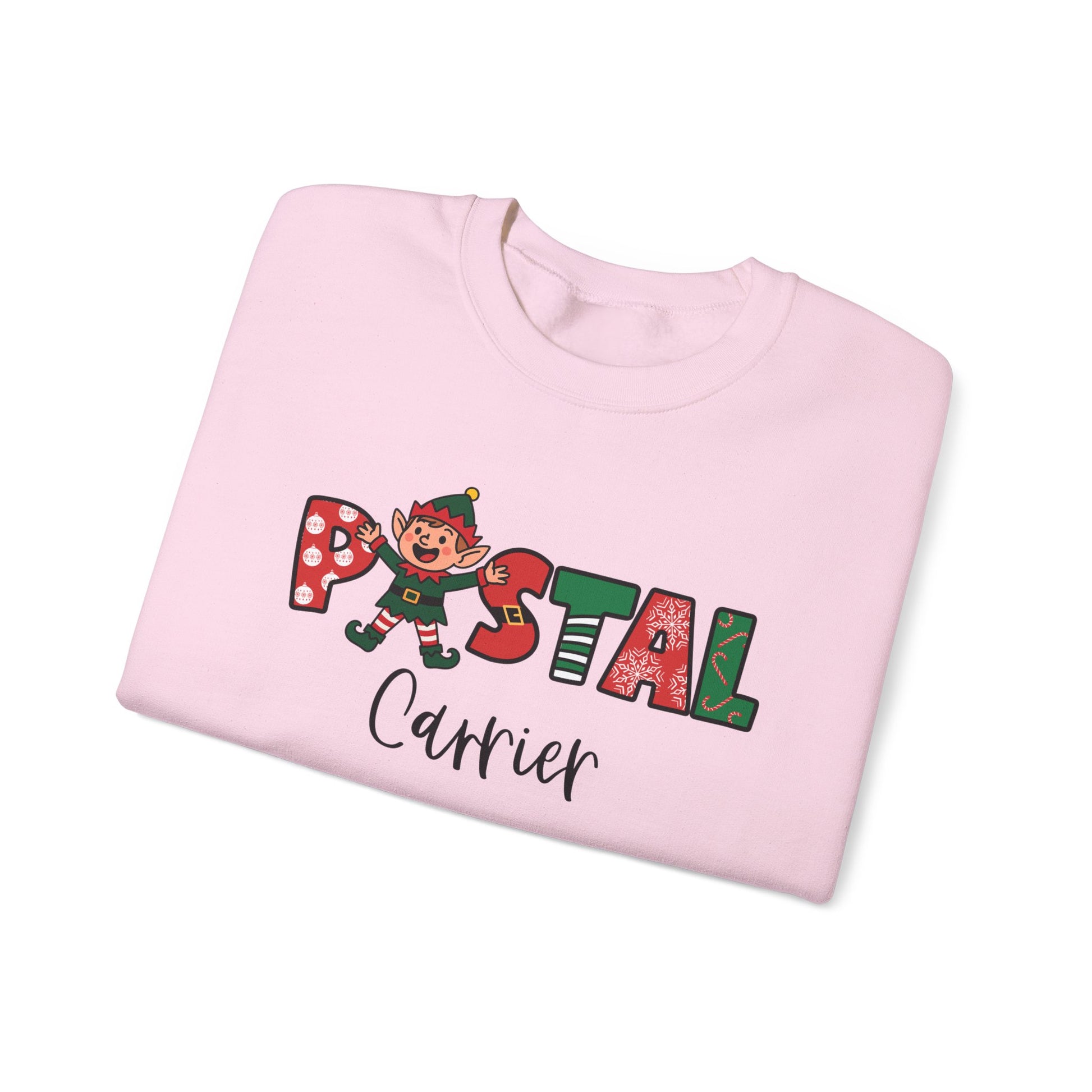 Postal Carrier Christmas Themed Unisex Sweatshirt - 'Postal Carrier' Design