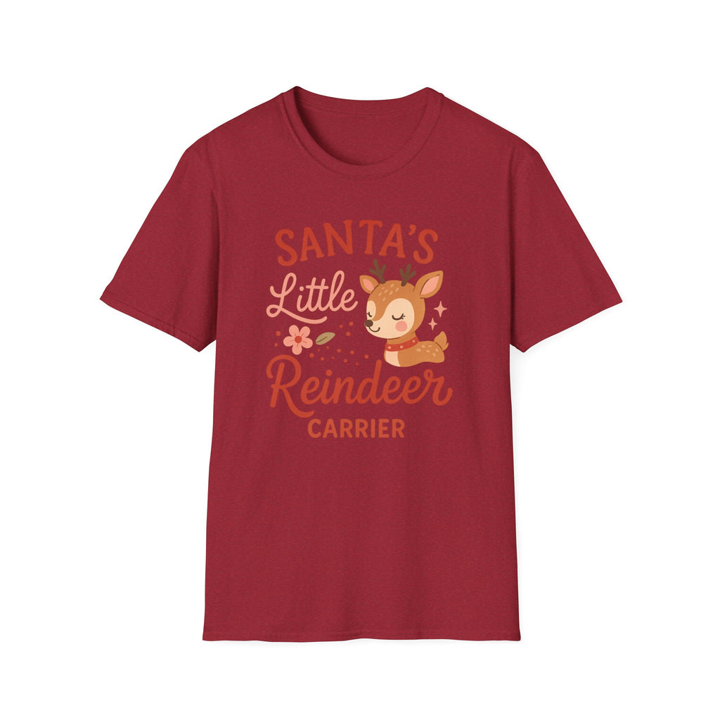 Santa's Little Reindeer Carrier T-Shirt