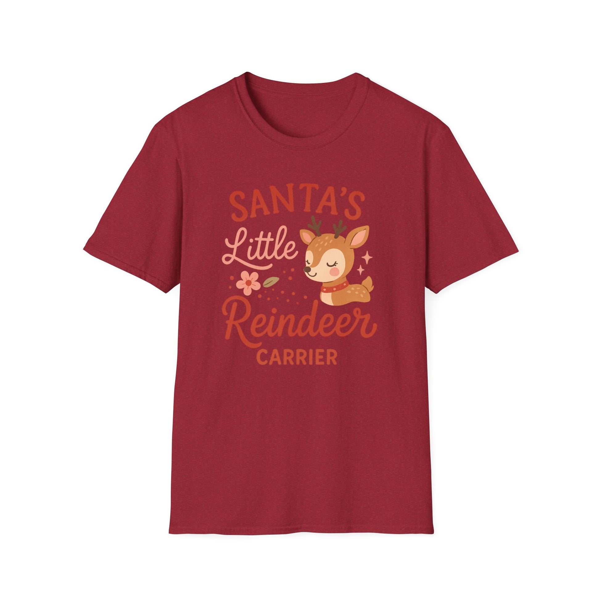 Santa's Little Reindeer Carrier T-Shirt