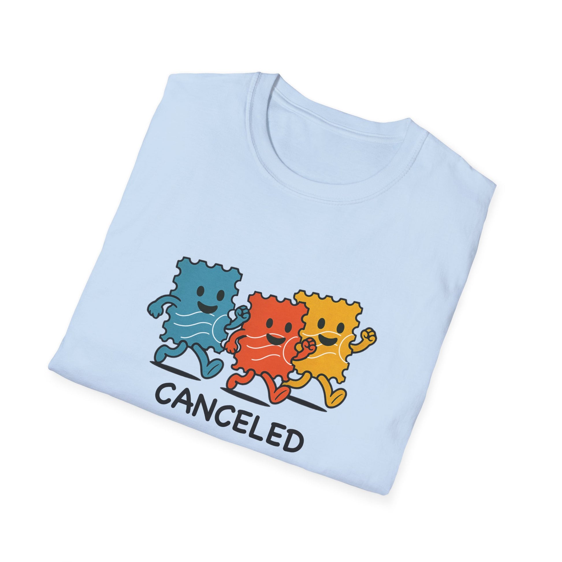 Cute Canceled Cartoon T-Shirt, Funny Gift for Friends, Unisex Softstyle Tee, Playful Graphic T-Shirt, Casual Wear for Celebrations, [...]
