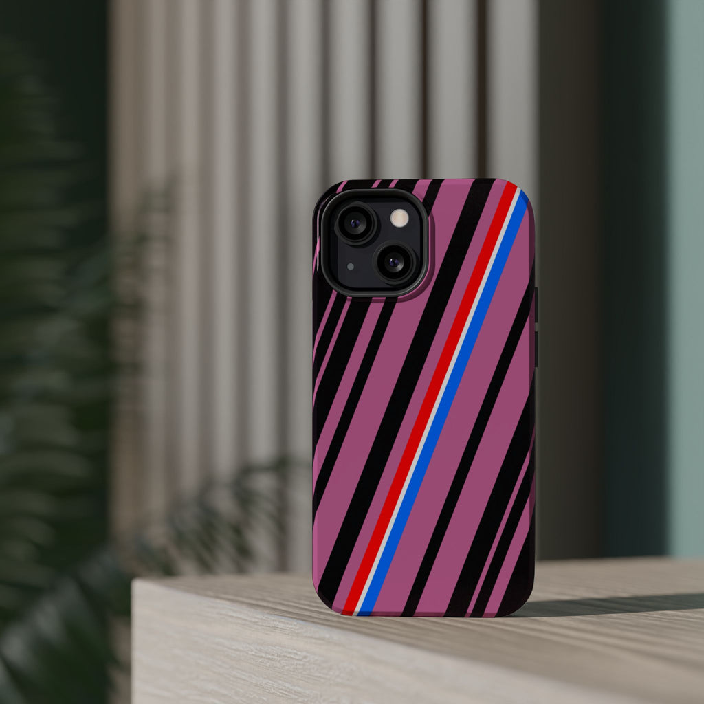 Vibrant Magnetic Phone Cases for Impact Resistance, Phone Protection, Gift for Tech Lovers, Postal Workers, Colorful Barcode Cases