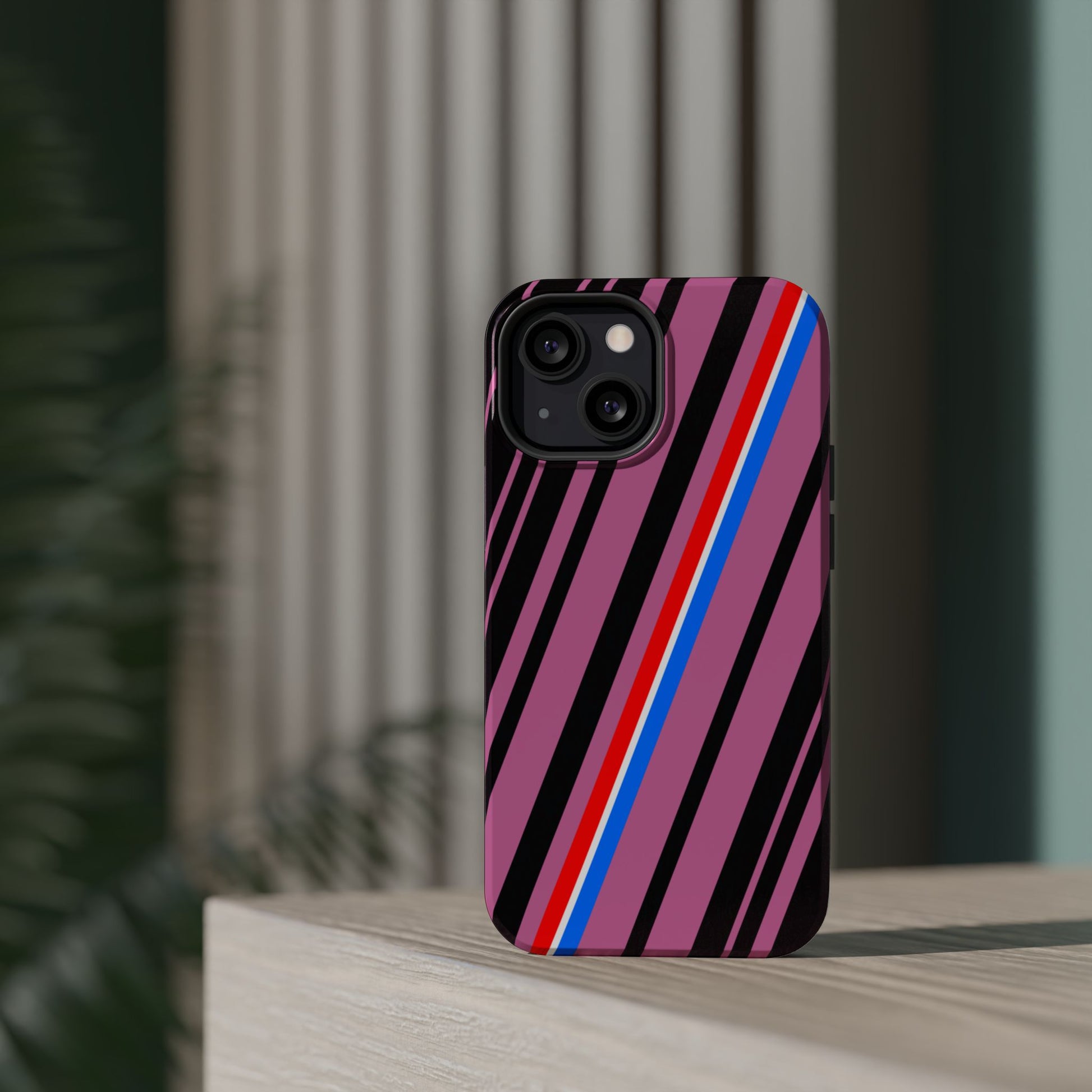 Vibrant Magnetic Phone Cases for Impact Resistance, Phone Protection, Gift for Tech Lovers, Postal Workers, Colorful Barcode Cases