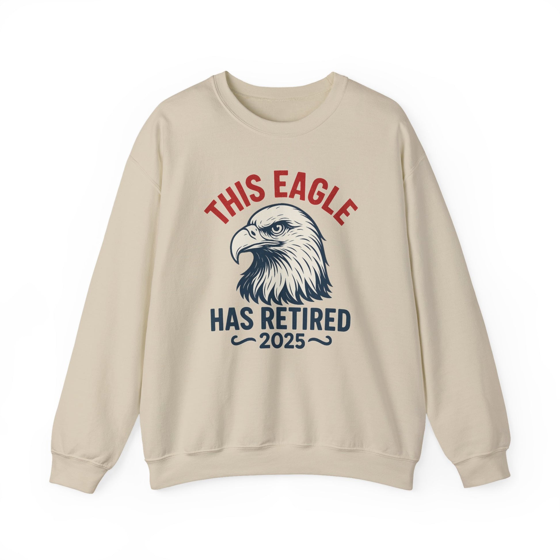 “This Eagle Has Retired” Retirement Crewneck Sweatshirt, Retirement Gifts, Retirement Gifts for Postal Workers