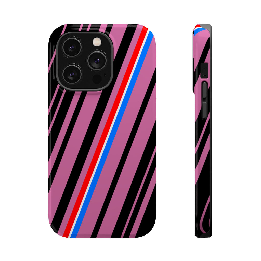 Vibrant Magnetic Phone Cases for Impact Resistance, Phone Protection, Gift for Tech Lovers, Postal Workers, Colorful Barcode Cases