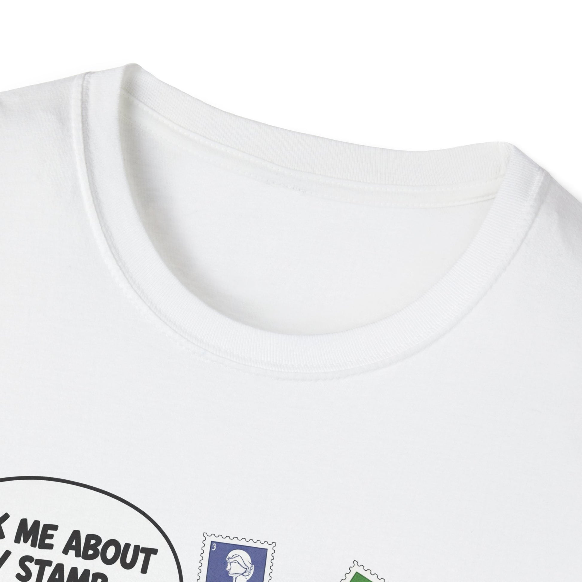 Funny Monkey T-Shirt, Ask Me About My Stamp Collection Tee, Gift for Stamp Collectors, Animal Lover Shirt, Humor Apparel