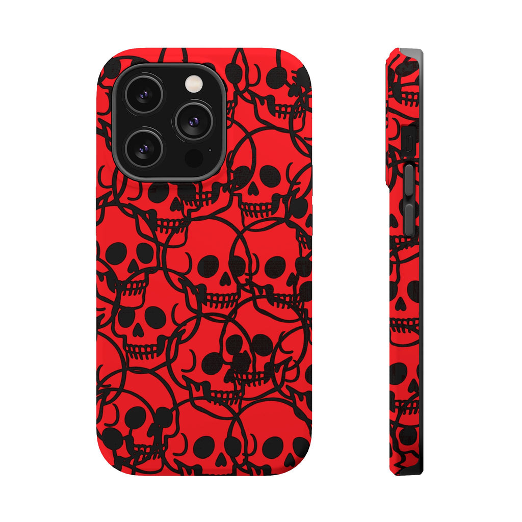 Magnetic Impact-Resistant Skull Cases
