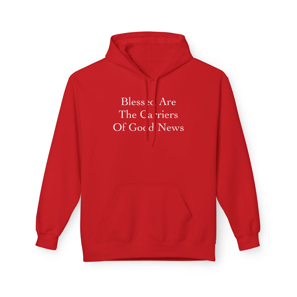 Blessed Carriers Fleece Hoodie - Unisex Softstyle Apparel, Christian Hoodies, Postal Hoodies, Gift Ideas For Postal Workers,