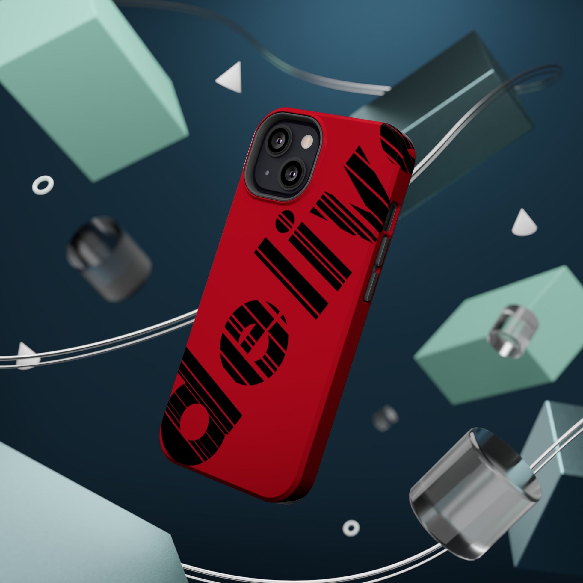 “Delivered” Magnetic Phone Cases, Impact-Resistant Phone Covers for Teens, Gift for Friends, Unique Cell Phone Accessories, Red Design, Custom [...]