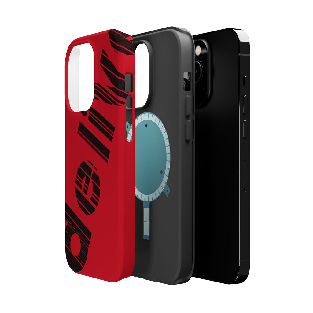 “Delivered” Magnetic Phone Cases, Impact-Resistant Phone Covers for Teens, Gift for Friends, Unique Cell Phone Accessories, Red Design, Custom [...]