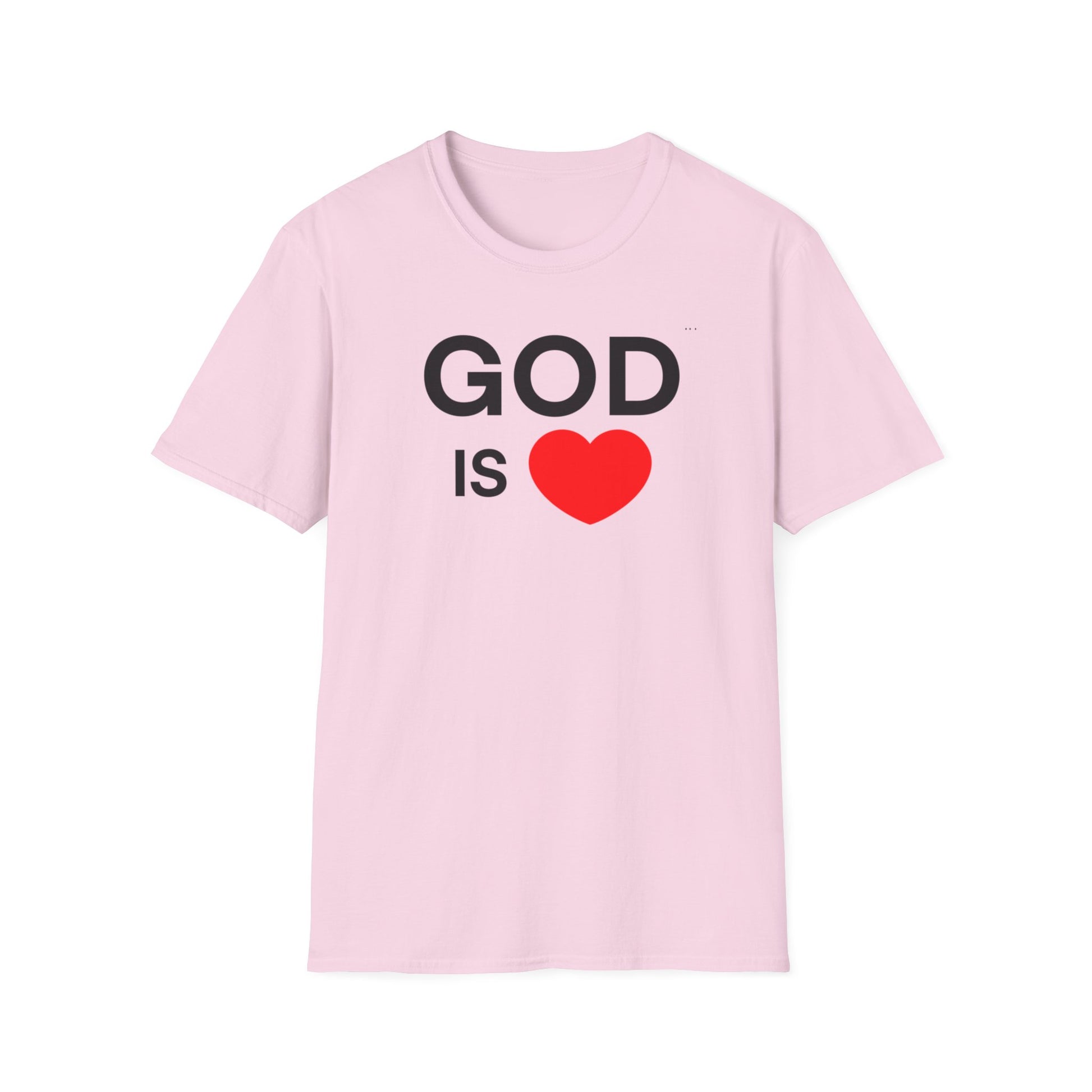 God Is Love™ T-Shirt — Purpose in a Tee, Inspiration Christian T-shirtless