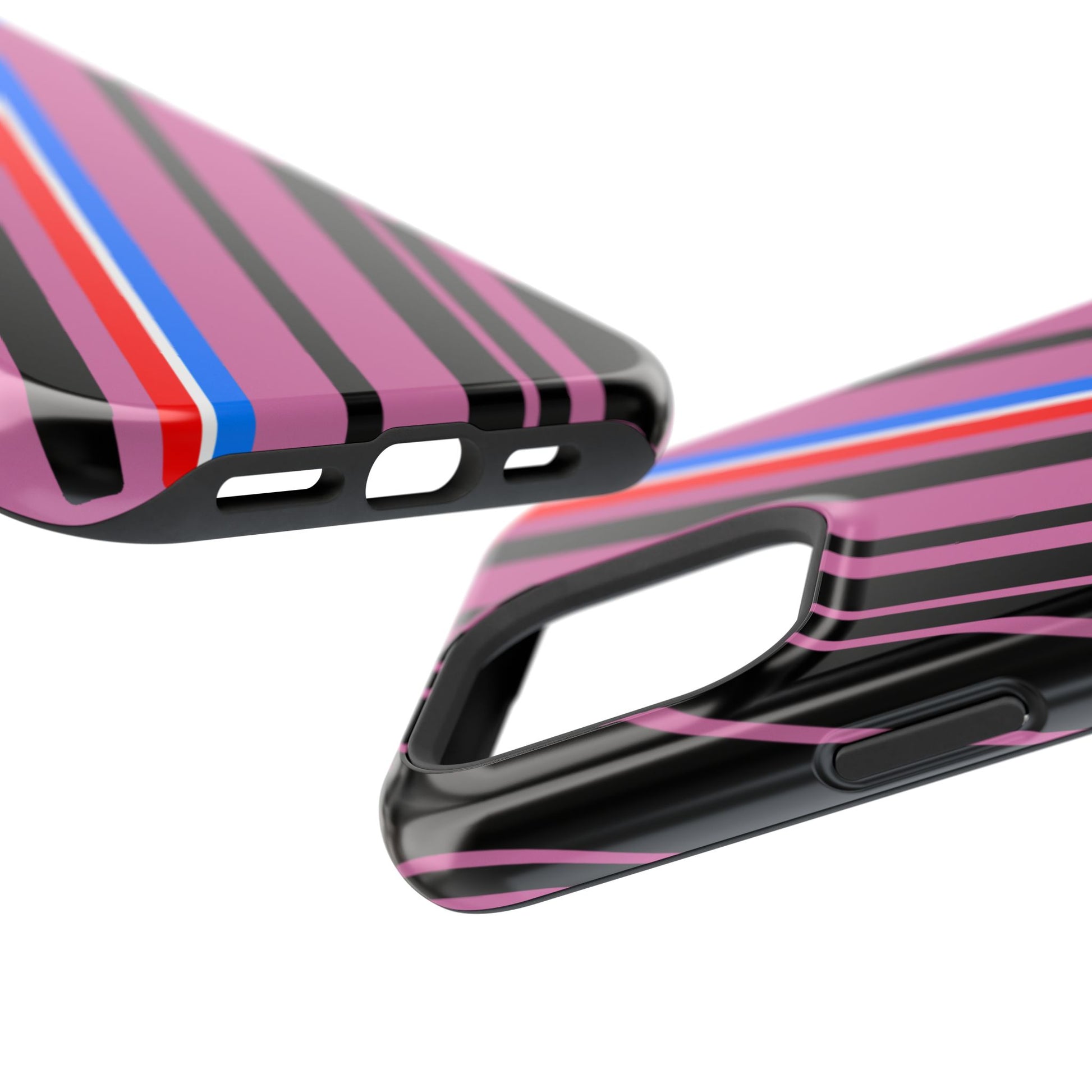 Vibrant Magnetic Phone Cases for Impact Resistance, Phone Protection, Gift for Tech Lovers, Postal Workers, Colorful Barcode Cases