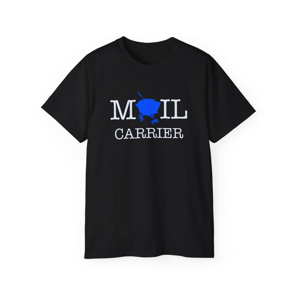 Mail Cart Inspired Mail Carrier T-Shirt — Postal Worker Letter Carrier Tee