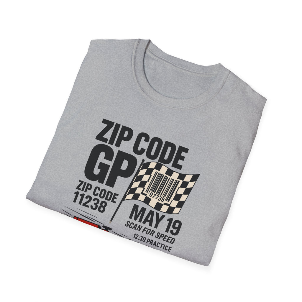 Racing Day Unisex Softstyle T-Shirt, Car Lovers Gift, Motorsports Tee, Race Day Apparel, Personalized Racing Shirt