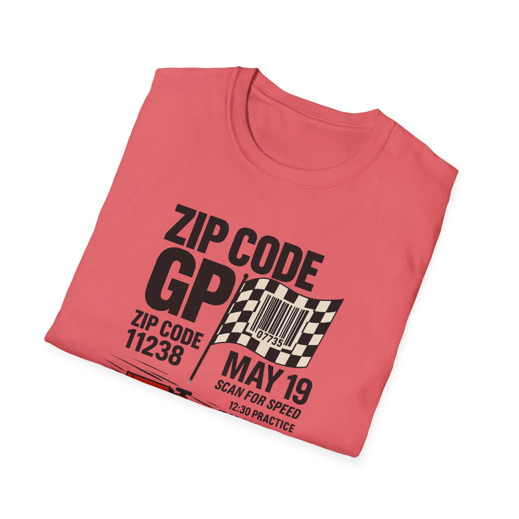 Racing Day Unisex Softstyle T-Shirt, Car Lovers Gift, Motorsports Tee, Race Day Apparel, Personalized Racing Shirt