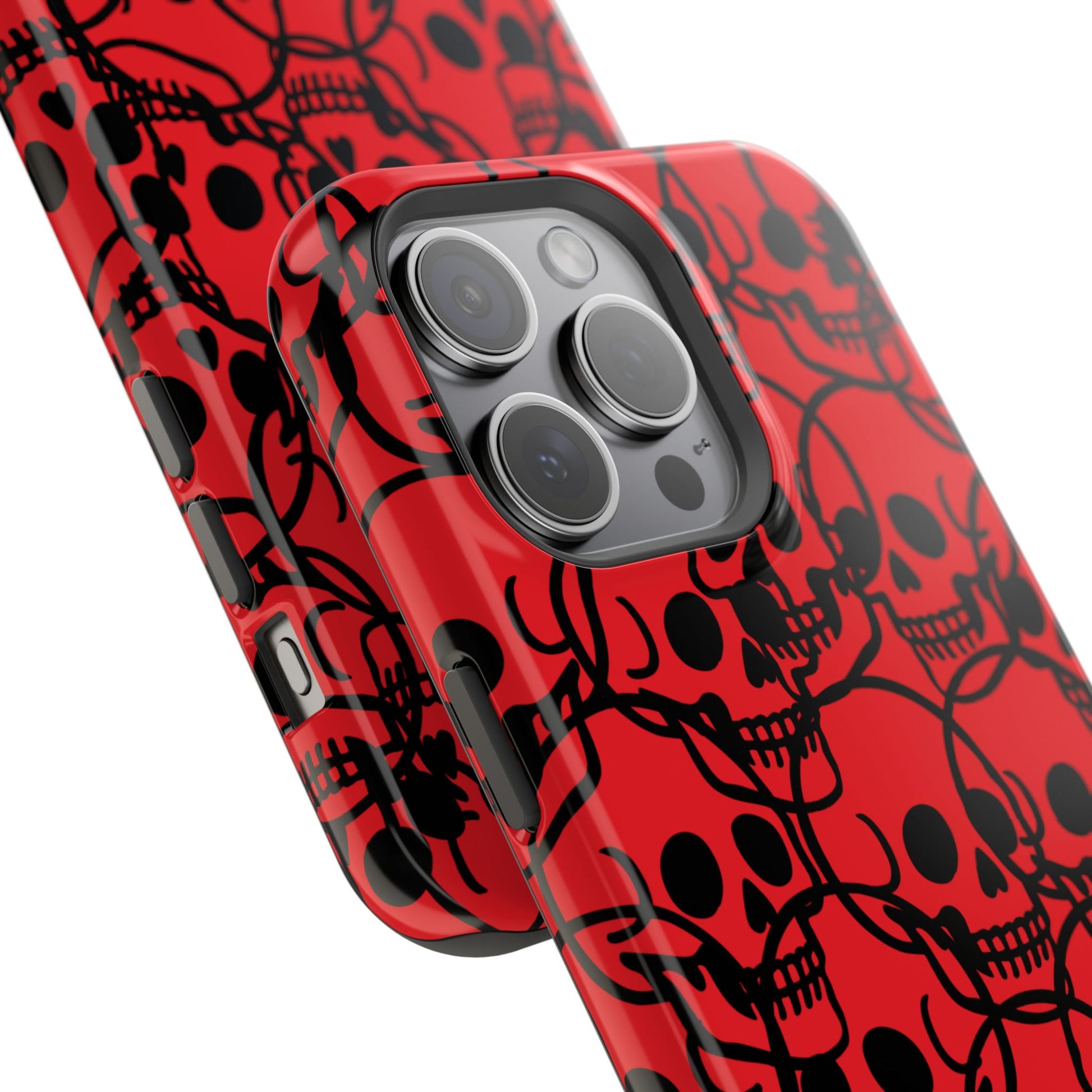 Magnetic Impact-Resistant Skull Cases