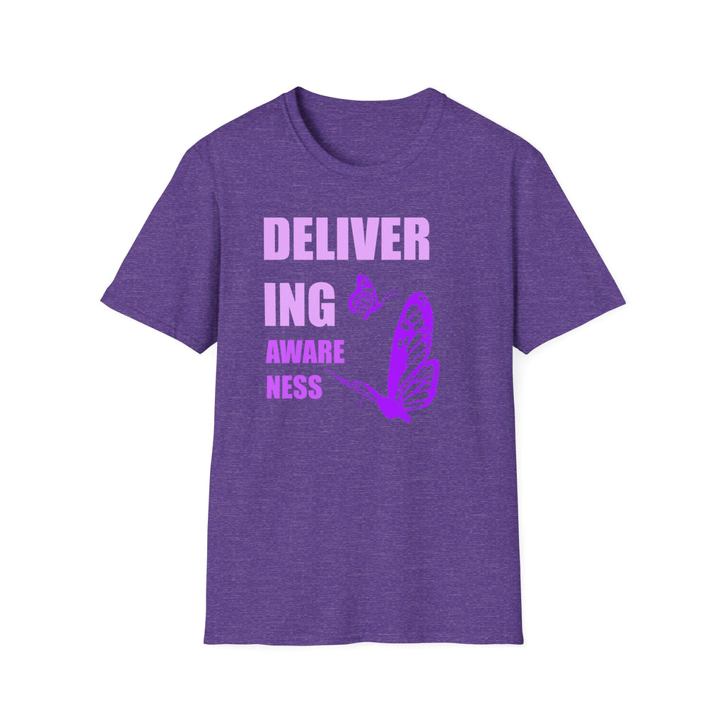 Lupus Awareness Shirt – Delivering Awareness Purple Butterfly Support Tee