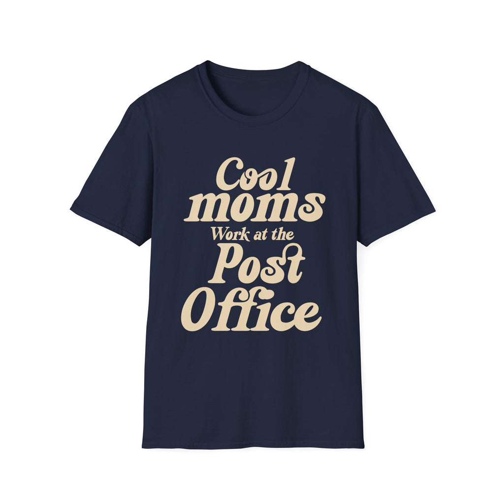 Cool Moms Work at the Post Office T-Shirt – Funny Mail Carrier Shirt, Postal Worker Gift, Delivery Driver Tee, Cute Mom Graphic Shirt