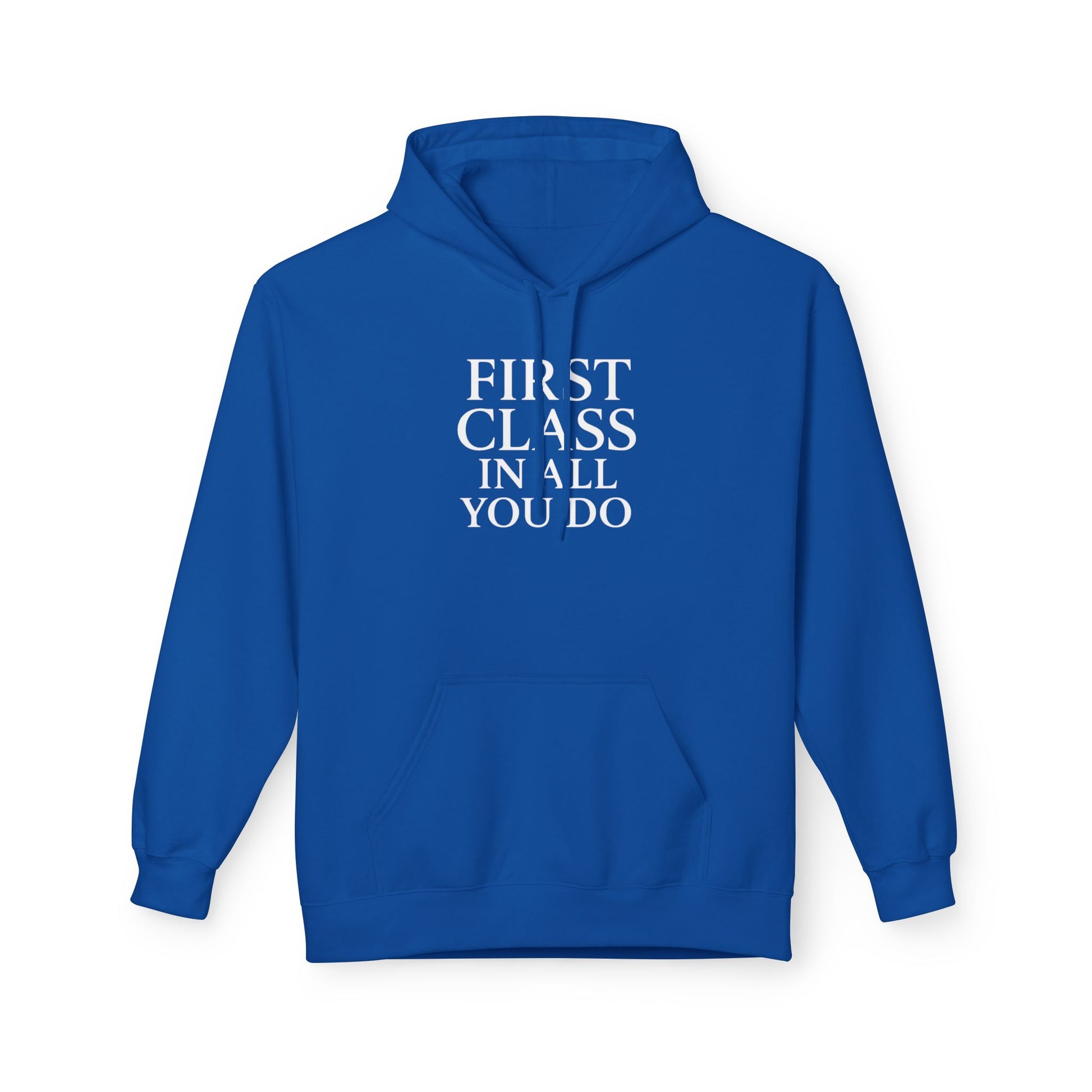 First Class In All Comfort Hoodie, Inspirational Gifts, Gifts For Postal Workers, Inspirational Gift Ideas