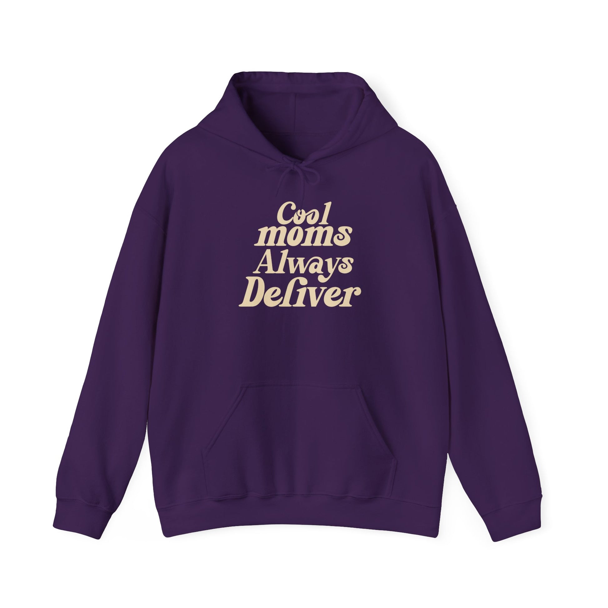 Cool Moms Always Deliver Hoodie – Funny Mail Hoodie, Funny Mom Hoodie, Mother’s Day Gift, Cozy Women’s Sweatshirt, Cute Mom Graphic Hoodie