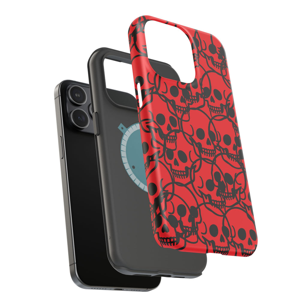 Magnetic Impact-Resistant Skull Cases