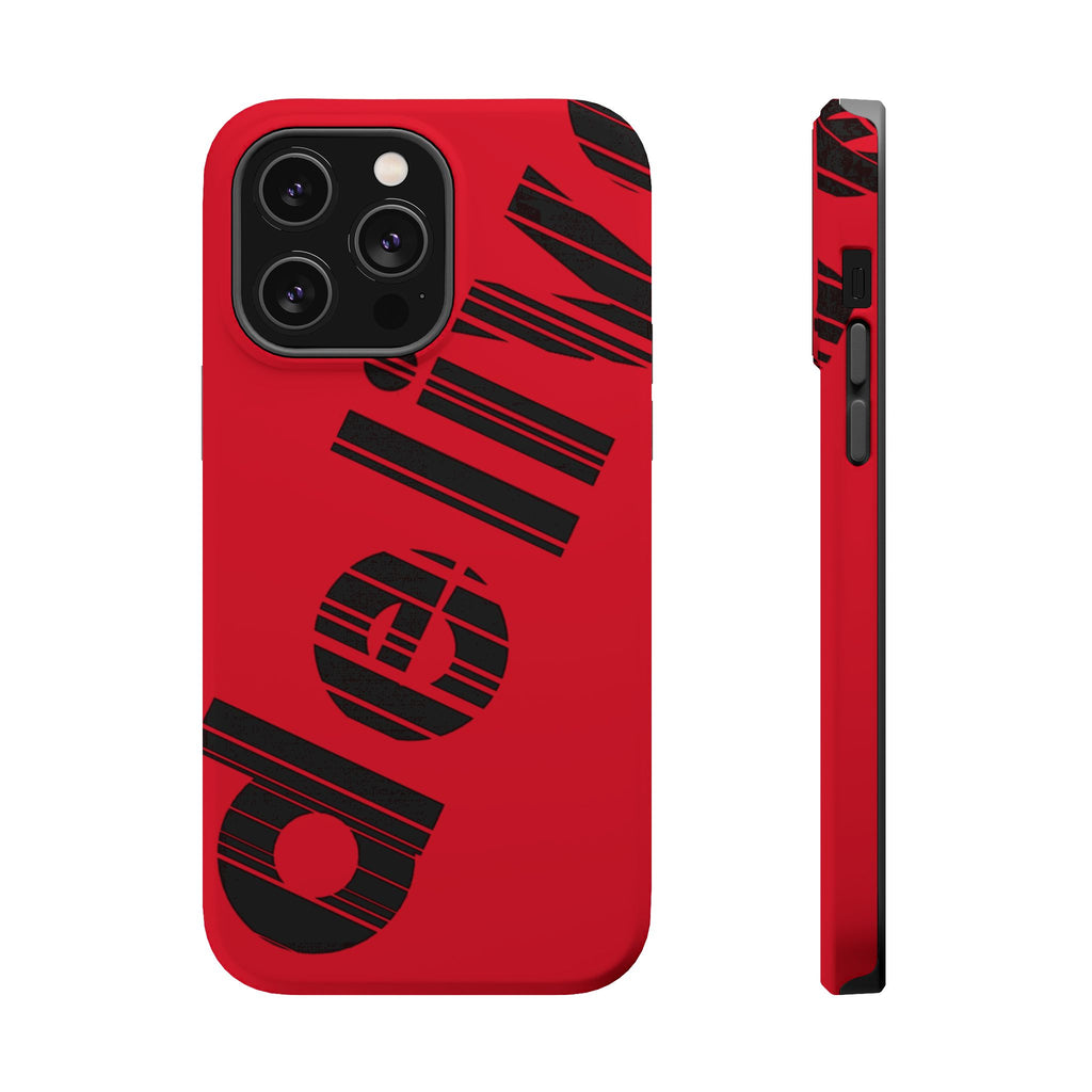 “Delivered” Magnetic Phone Cases, Impact-Resistant Phone Covers for Teens, Gift for Friends, Unique Cell Phone Accessories, Red Design, Custom [...]