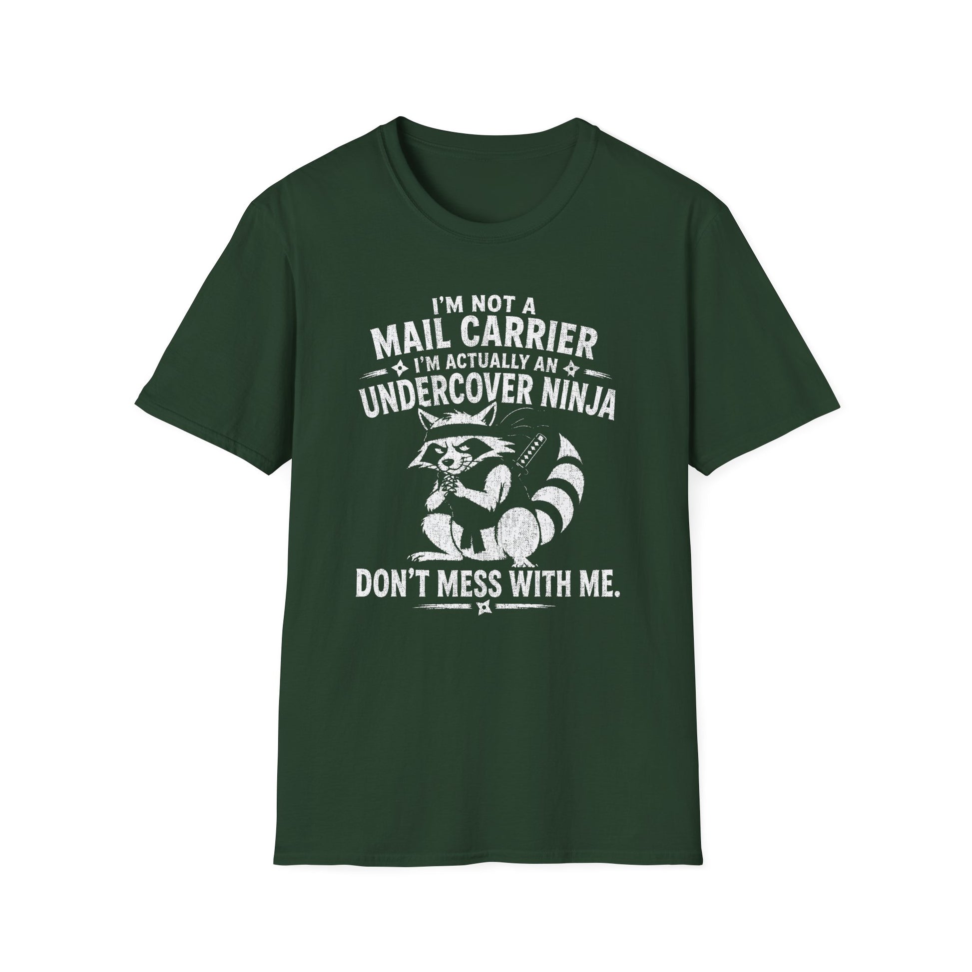 Under Cover Ninja- Postal t-shirt