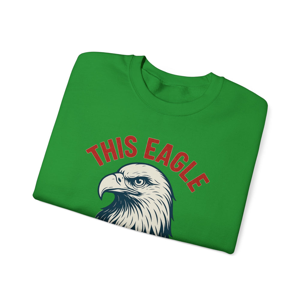 “This Eagle Has Retired” Retirement Crewneck Sweatshirt, Retirement Gifts, Retirement Gifts for Postal Workers