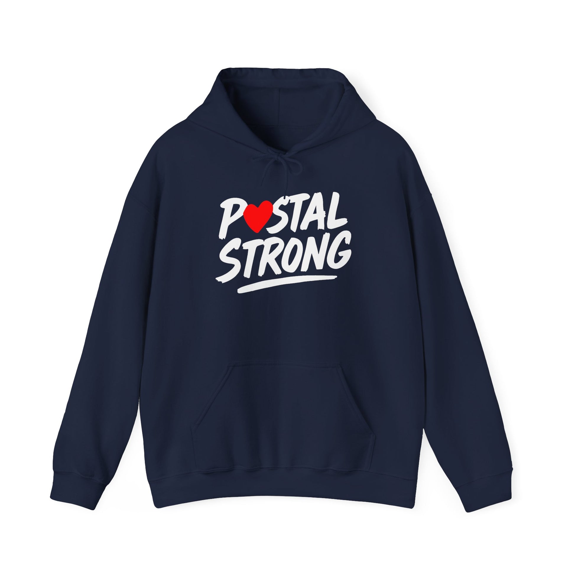 Postal Strong Hoodie for Supportive Souls, Perfect for Gifts, Cozy Wear, Fundraising Events, Inspirational Apparel