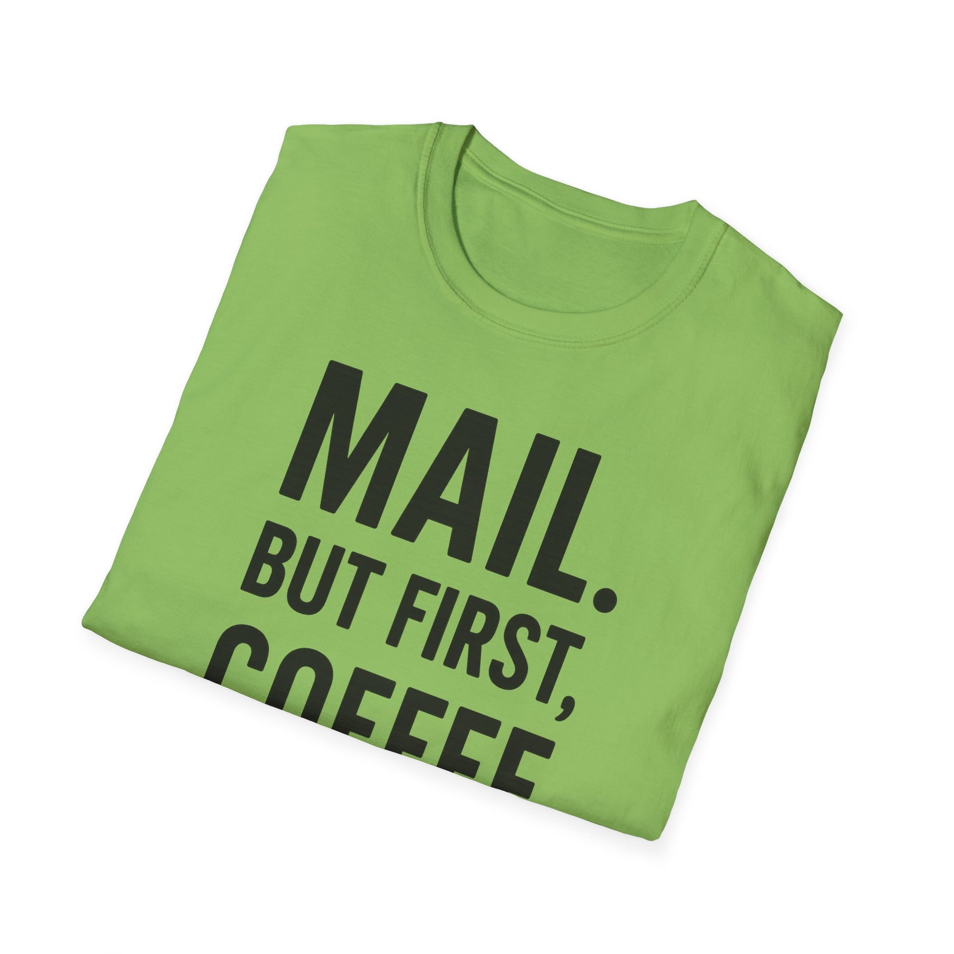 Coffee Lover's Unisex T-Shirt, Perfect Gift for Coffee Enthusiasts, Funny Mail Shirt, Everyday Comfort Tee, Casual Wear