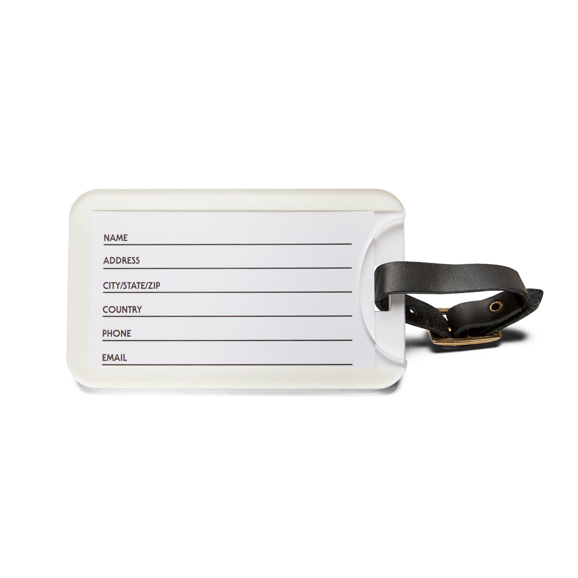 Al Capone Inspired Luggage Tag