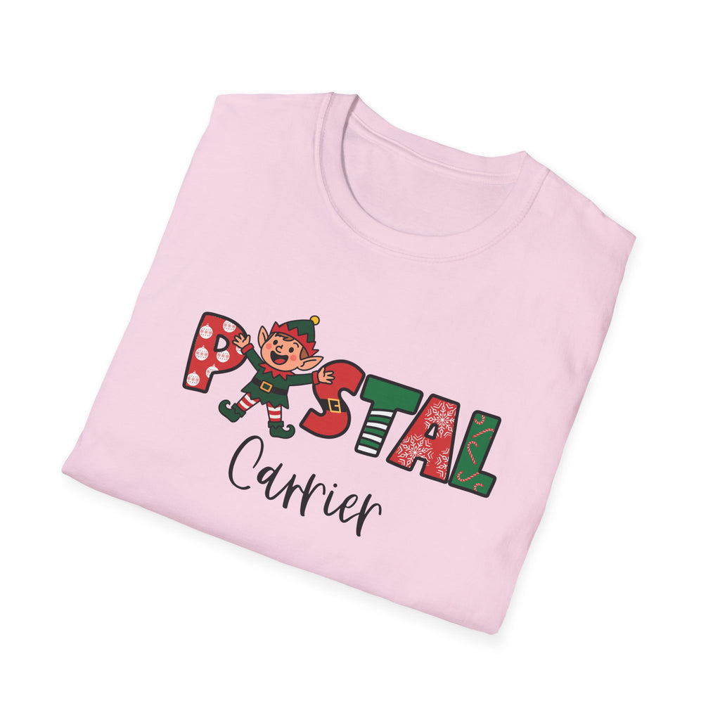 Christmas Postal Carrier T-Shirt for Kids