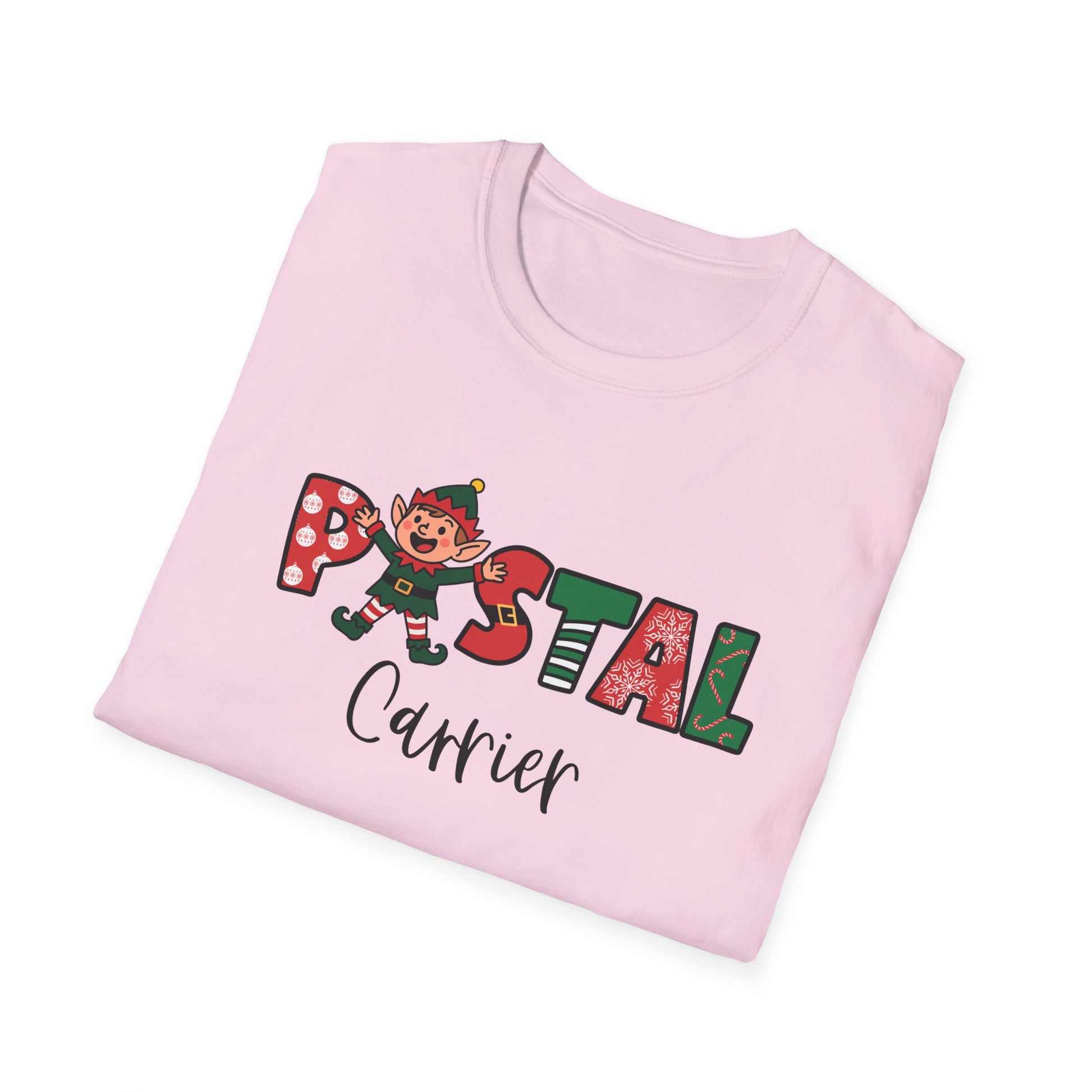 Christmas Postal Carrier T-Shirt for Kids