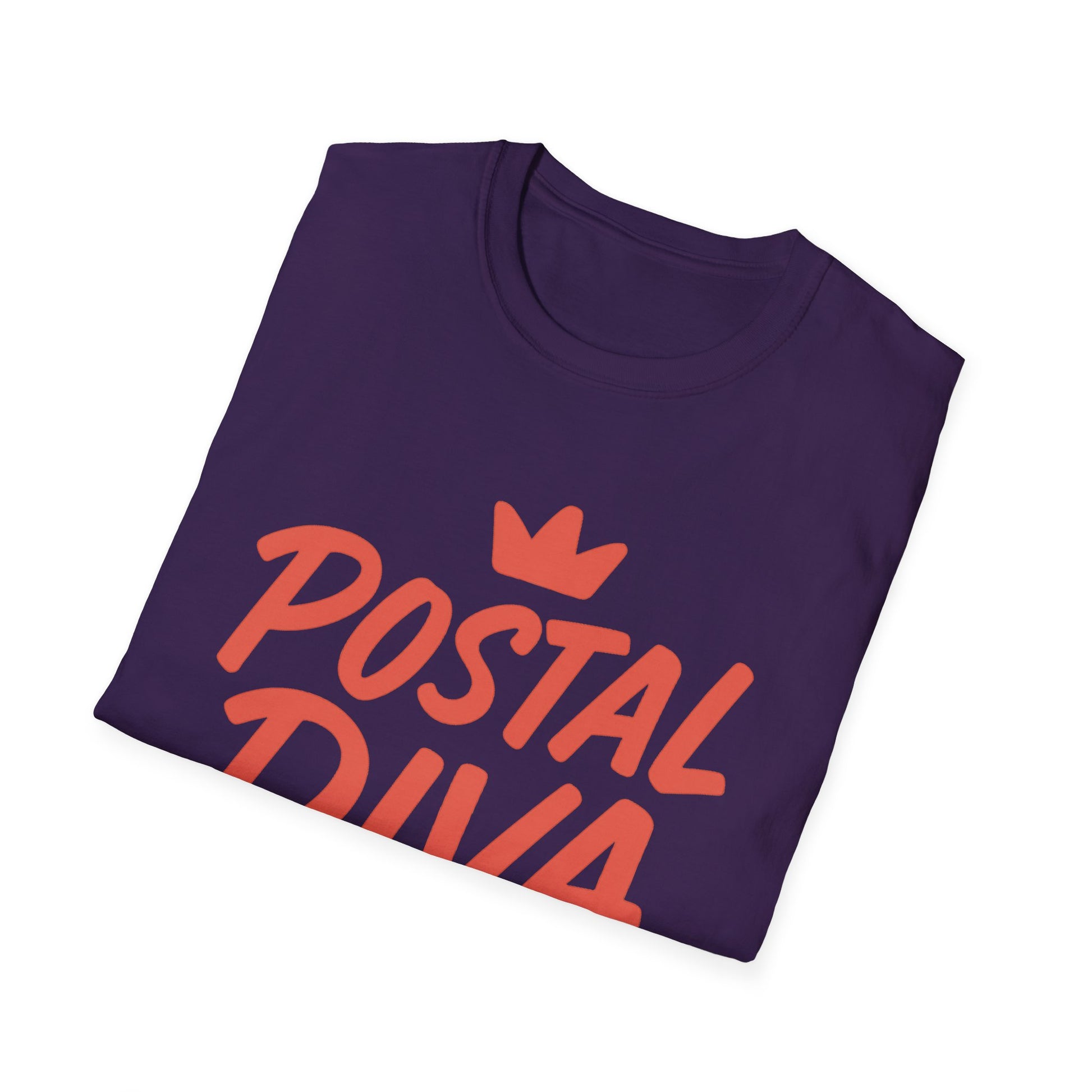 Postal Diva Unisex T-Shirt - Fun Gift for Postal Workers, Casual Wear, Birthday, Holidays, Graphic Tee