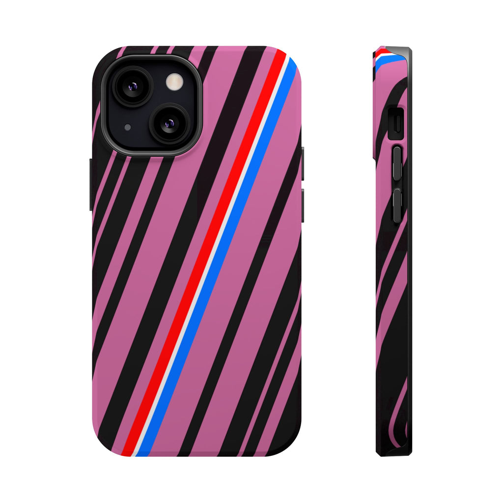 Vibrant Magnetic Phone Cases for Impact Resistance, Phone Protection, Gift for Tech Lovers, Postal Workers, Colorful Barcode Cases