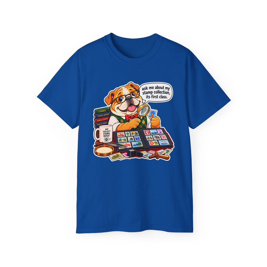 Stamp Collector Dog - Graphic Shirts