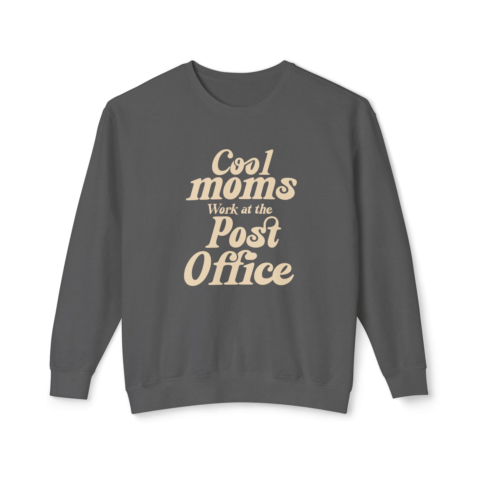 Cool Moms Work For The Post Office Crewneck Sweatshirt – Funny Mom Sweatshirt, Cute Mother’s Day Gift, Cozy Women’s Pullover, Delivery Worker Gift