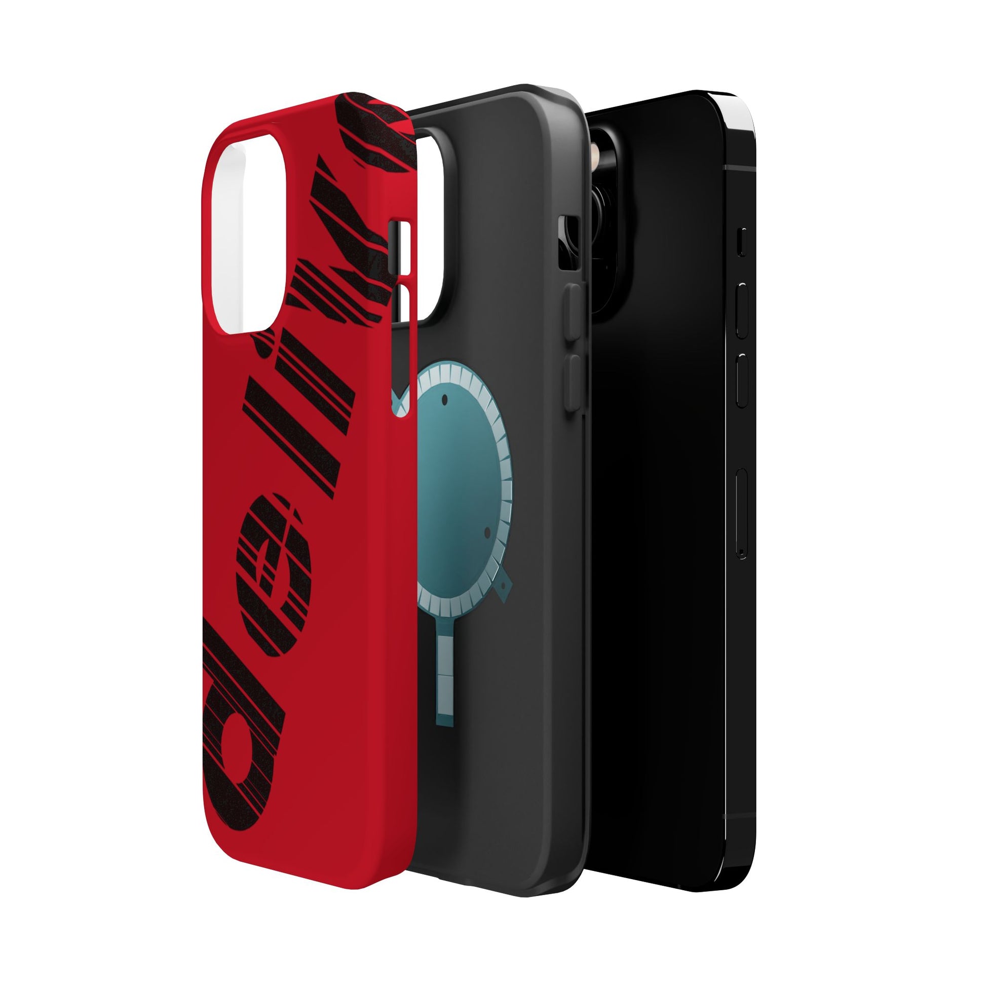 “Delivered” Magnetic Phone Cases, Impact-Resistant Phone Covers for Teens, Gift for Friends, Unique Cell Phone Accessories, Red Design, Custom [...]