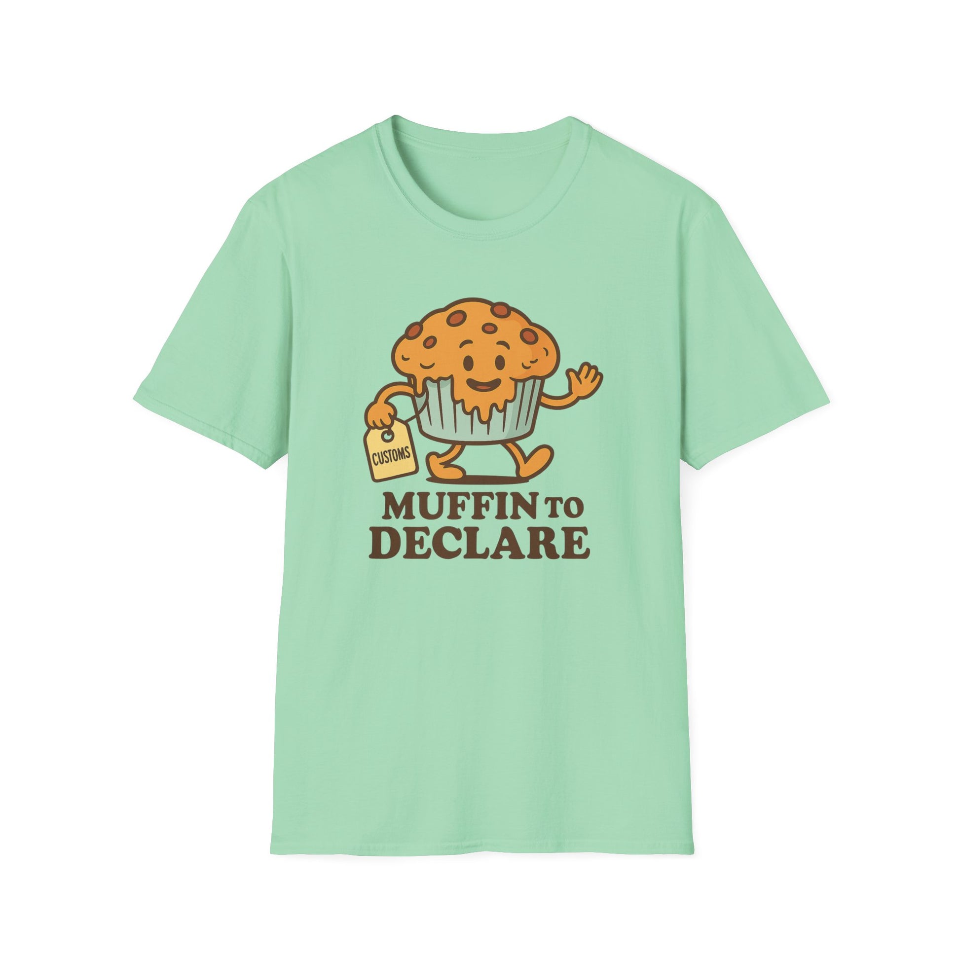 Muffin to Declare T-Shirt, Fun Baking Tee, Gift for Bakers, Foodie Apparel, Cute Kitchen Shirt, Birthday Gift, Casual Wear