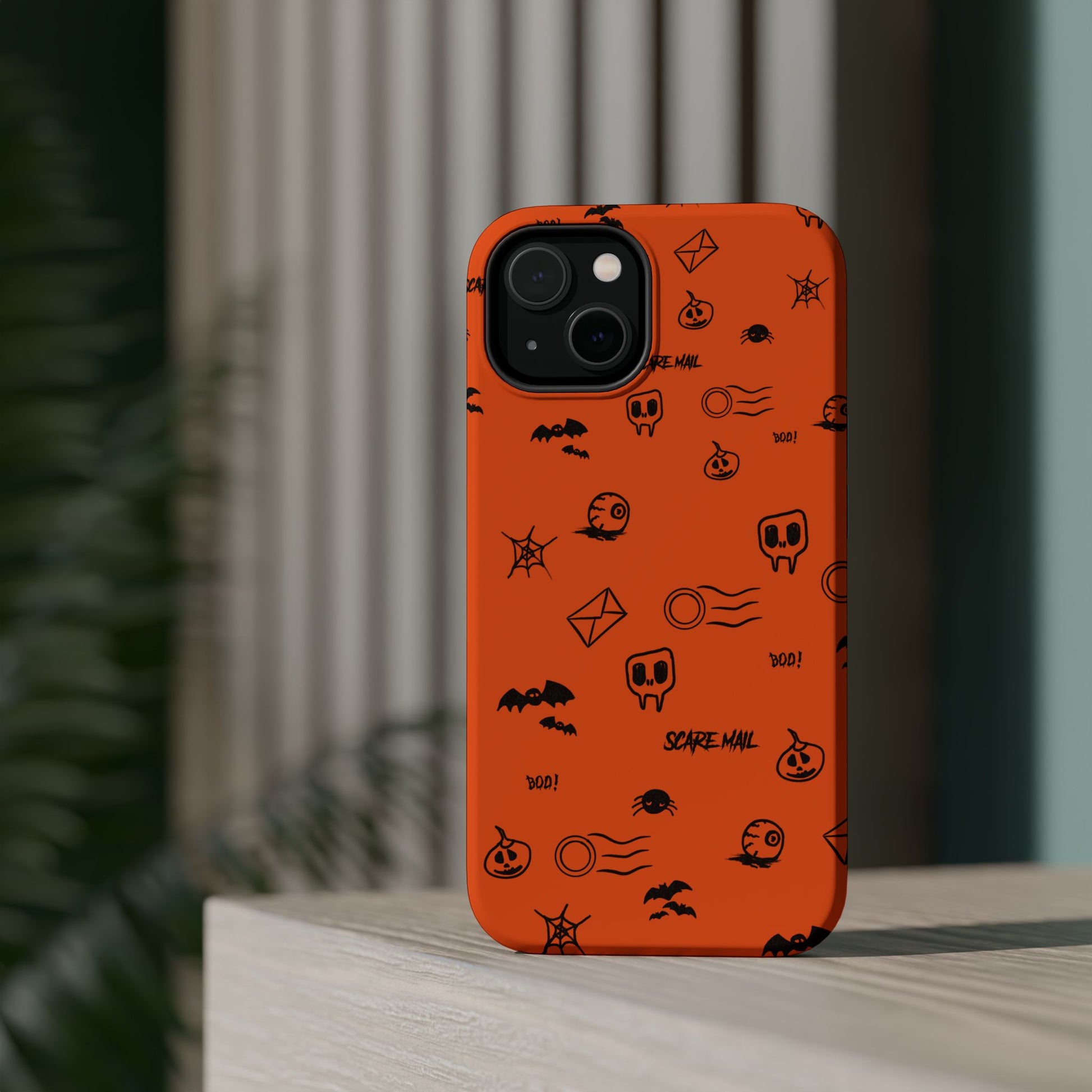 Halloween Magnetic Phone Cases, Spooky Phone Cover, Custom Mobile Accessories, Fall Decor, Gift for Halloween Lovers