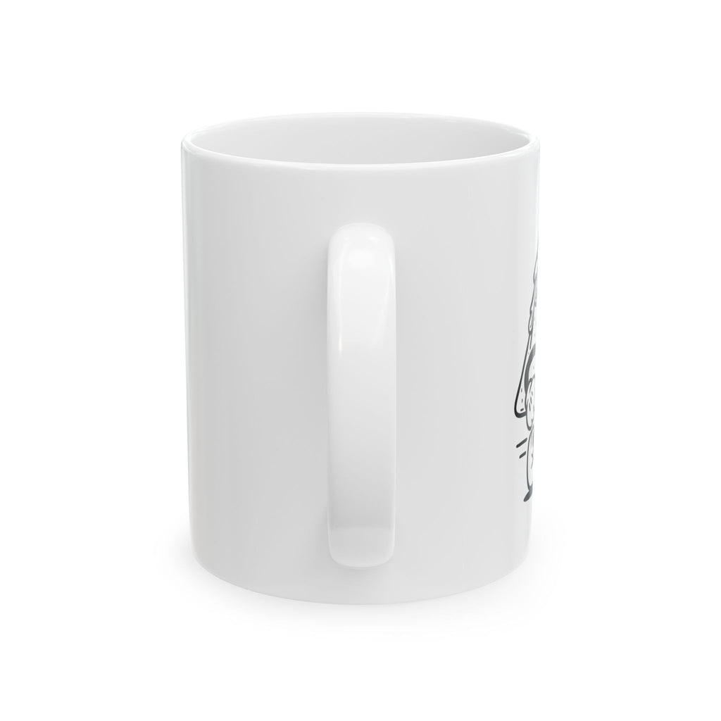Funny Ceramic Mug - "Nacho Run of the Mail Carrier" - Great Gift for Delivery Drivers, Coffee Lovers, Humor Enthusiasts