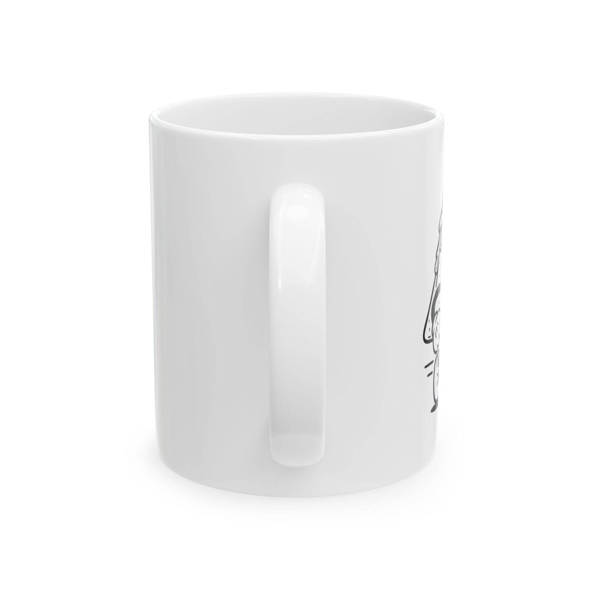 Funny Ceramic Mug - "Nacho Run of the Mail Carrier" - Great Gift for Delivery Drivers, Coffee Lovers, Humor Enthusiasts