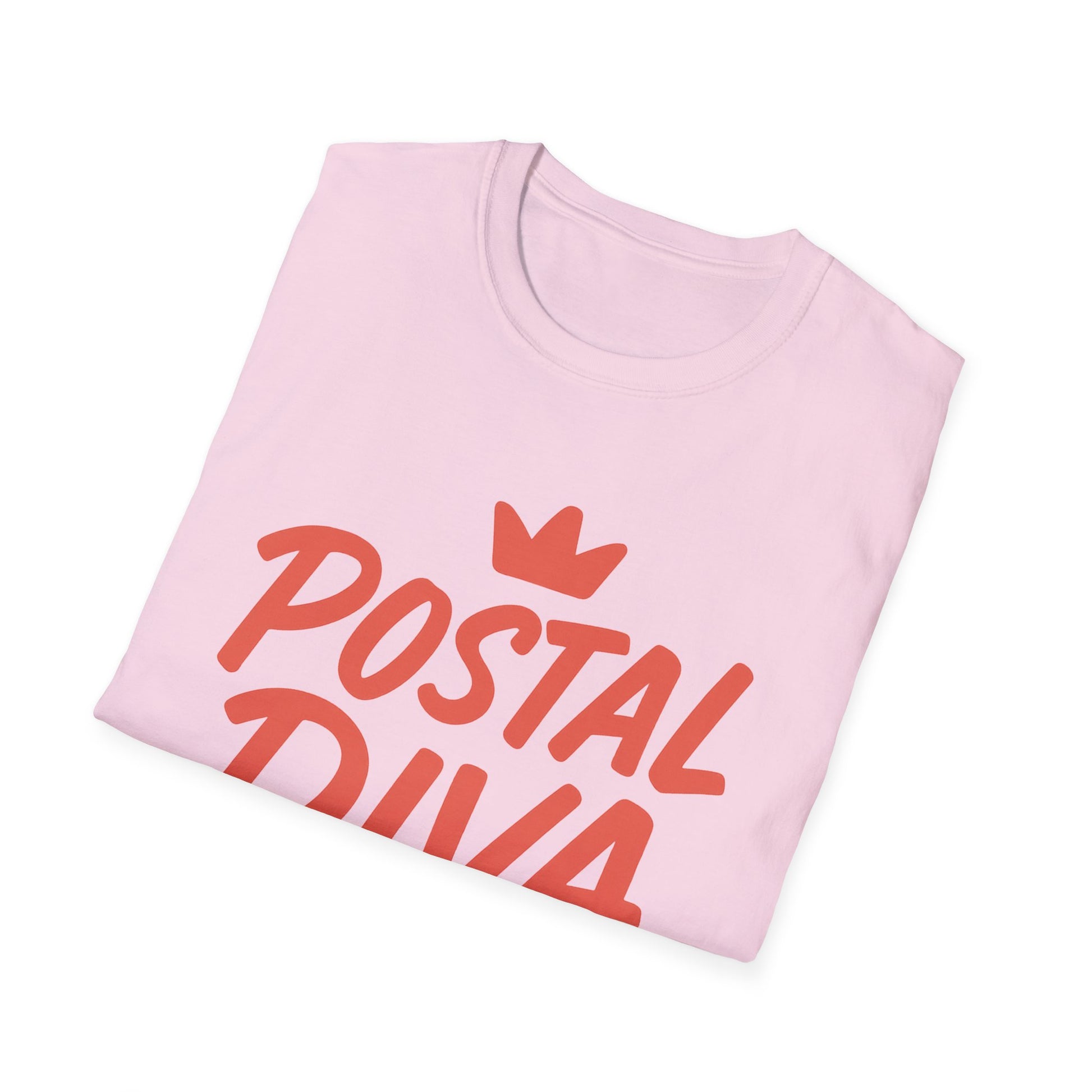 Postal Diva Unisex T-Shirt - Fun Gift for Postal Workers, Casual Wear, Birthday, Holidays, Graphic Tee