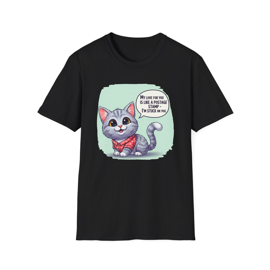 Adorable Cat Lover's T-Shirt - Cute Pet Design, Gift for Cat Owners, Cozy Apparel for Cat Lovers, Birthday Gift, Fun Everyday Wear
