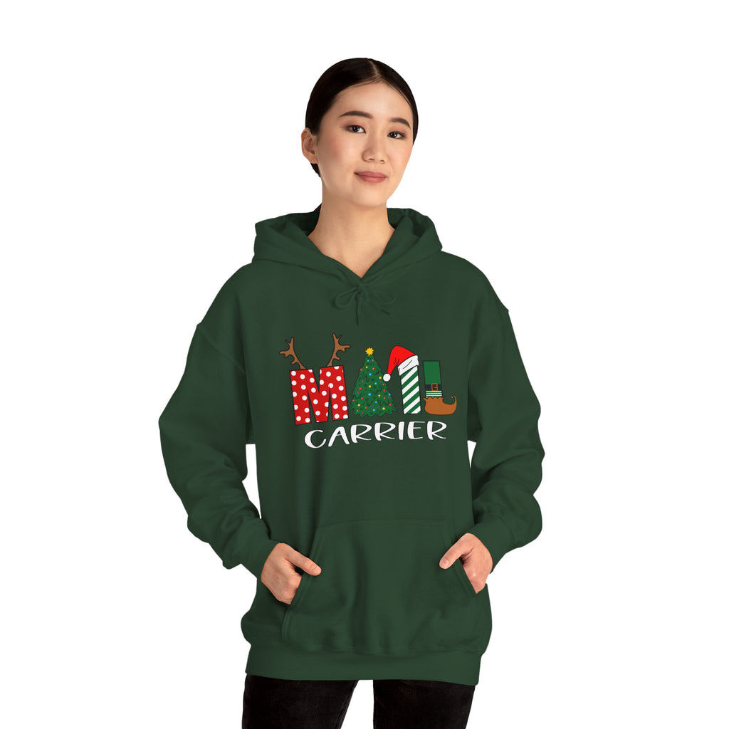 Festive Mail Carrier Holiday Sweatshirt – Mail Carrier Christmas Hoody.