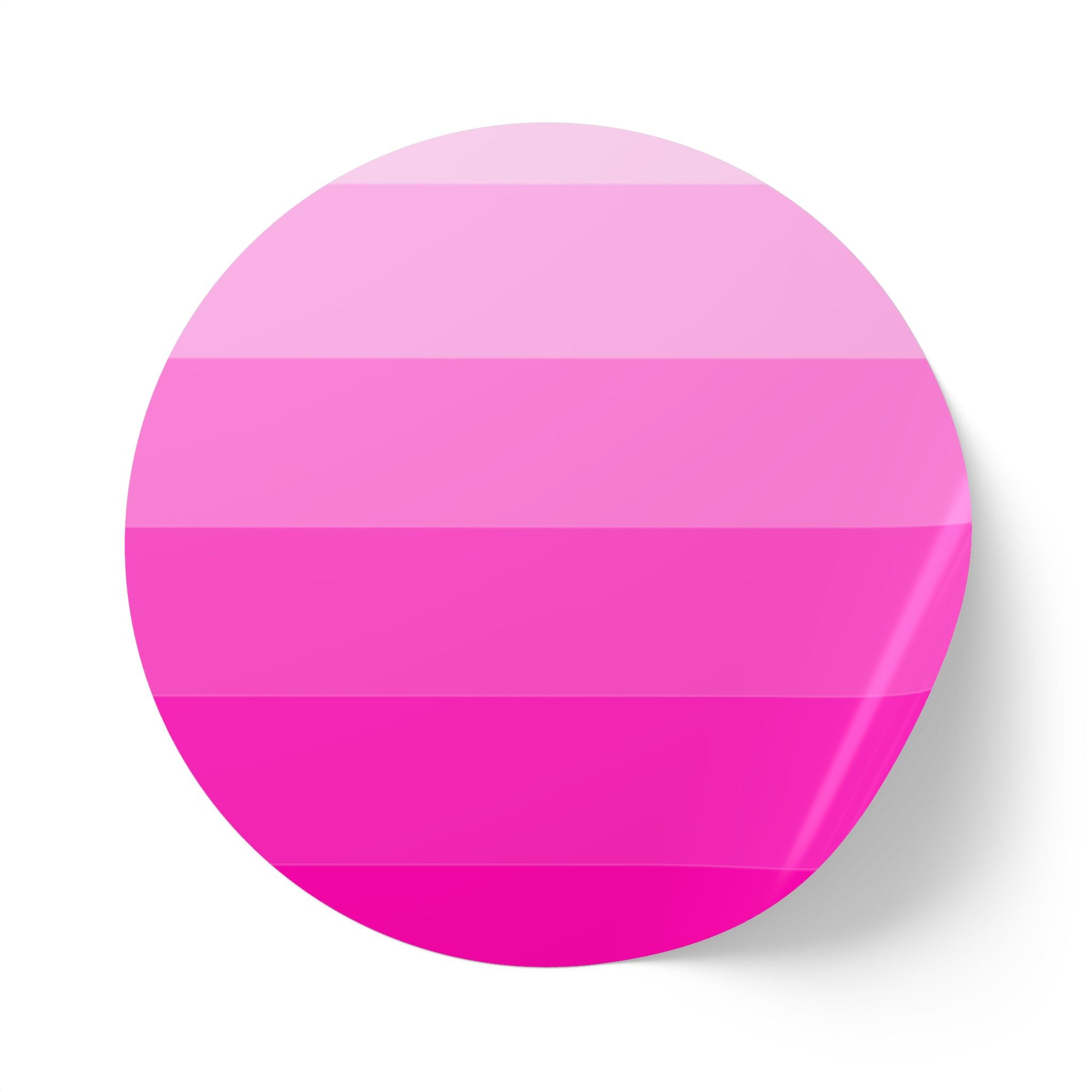 Pink Breast Cancer Awareness Sticker Labels – Breast Cancer Awareness Sticker Label Rolls for Packaging, Craft & Support Campaigns