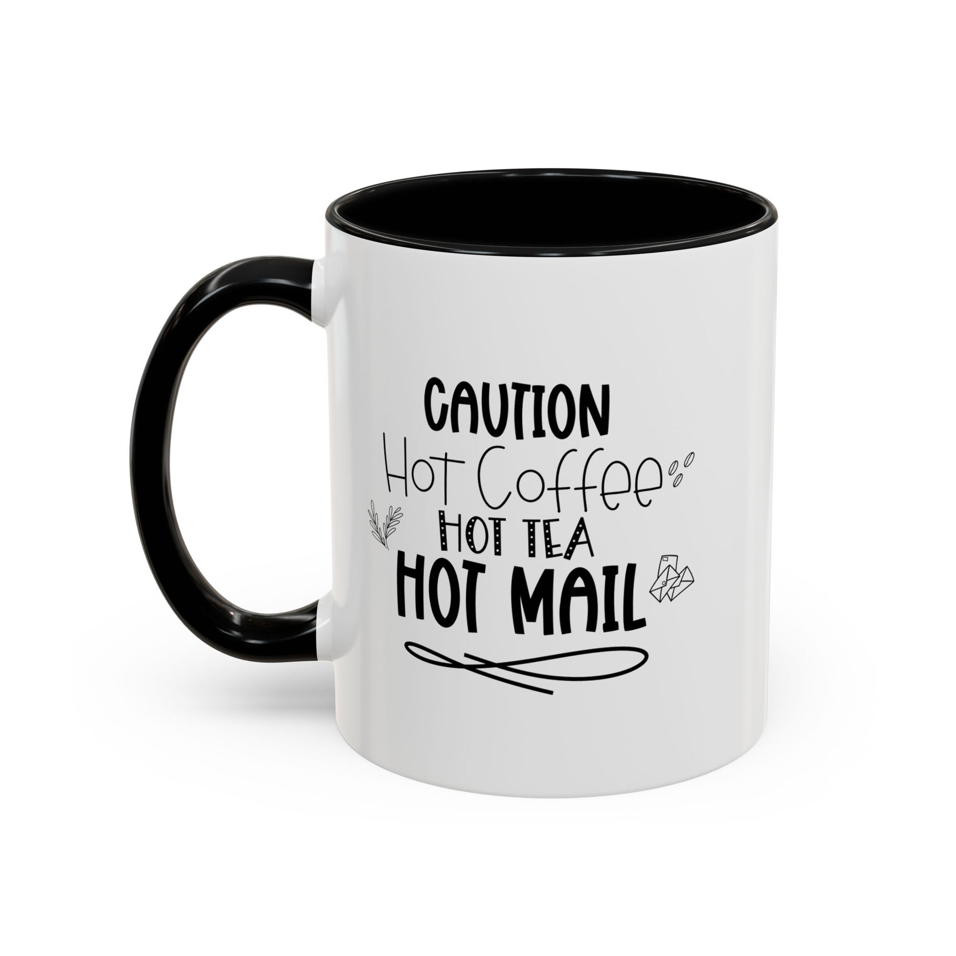 Hot Coffee, Tea, Mail Coffee Mug - Perfect Gift for Coffee Lovers, Gift Ideas For Postal Workers, Tea Lovers
