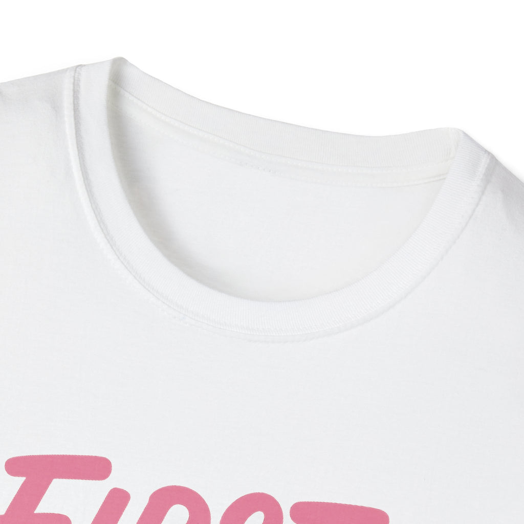 First Class Mom Unisex Softstyle T-Shirt, Best Gift for Moms, Mother's Day, Casual Wear, Family T-Shirt, Cute Mom Shirt