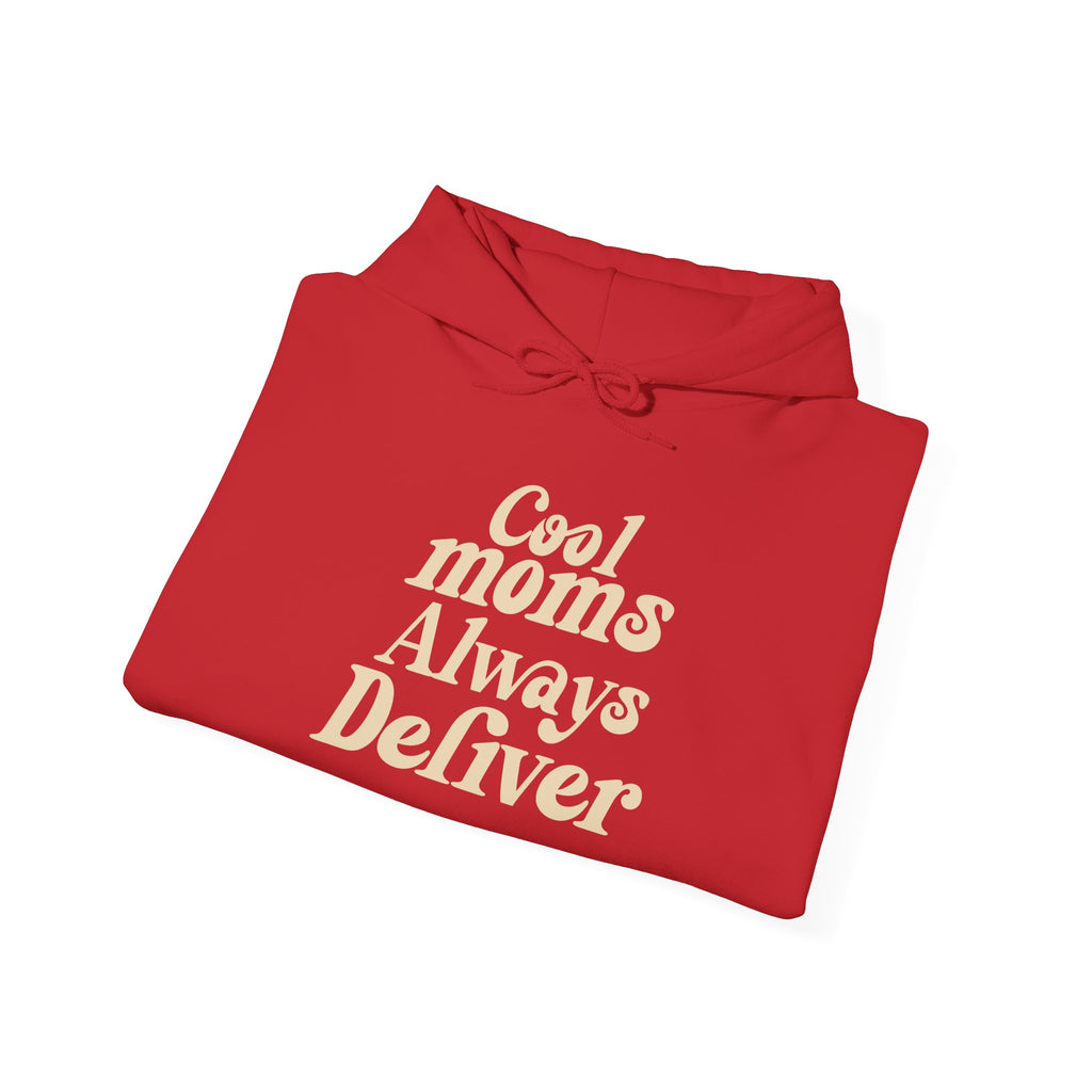 Cool Moms Always Deliver Hoodie – Funny Mail Hoodie, Funny Mom Hoodie, Mother’s Day Gift, Cozy Women’s Sweatshirt, Cute Mom Graphic Hoodie