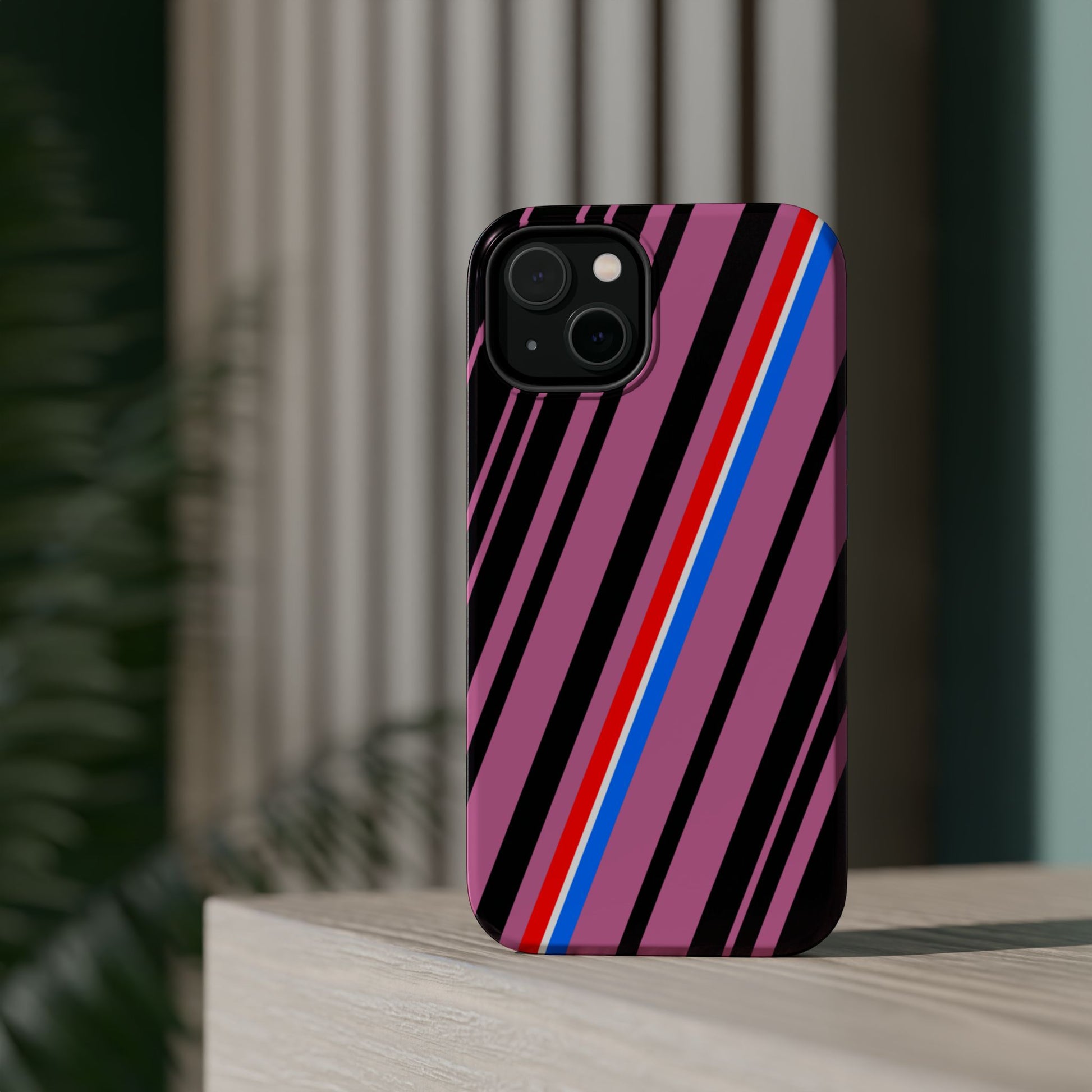 Vibrant Magnetic Phone Cases for Impact Resistance, Phone Protection, Gift for Tech Lovers, Postal Workers, Colorful Barcode Cases